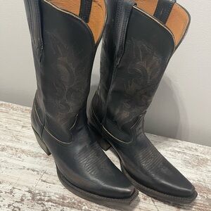 Freebird Black Heeled Boots